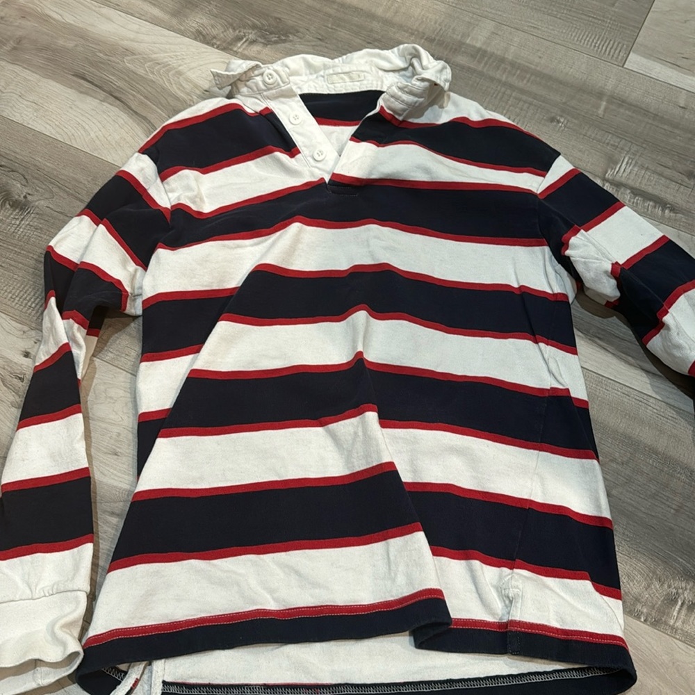 Long sleeve polo tee